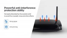 Leadcool R2 Android 9.0 smart tv box media player 4K support 2.4g wifi 1G8G 2G16G Amlogic S905W set-top box Leadcool R2 ship from france