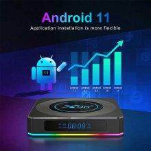 X96X4 4gb 64gb Amlogic S905X4 Tv Box Android 11 2.4G/5G Wifi Smart Tv Box Android Wifi 1000M Media Player 8k X96X4 Ship from france