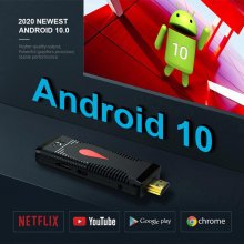 X96S400 TV Stick Android 10.0 Smart TV Box 4K Allwinner H313 2GB 16GB Media Player 2.4G WiFi Set Top Box france shipping X96 S400 Mini TV france VS X96S