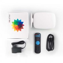 Leadcool R9 android tv box android 9.0 1G 8G 2G 16G Amlogic S905W media player 4K support 2.4G Wifi H.265 smart tv box Leadcool R9