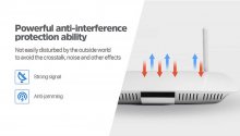 Leadcool Q1404 Smart TV Box Android 9.0 S905W Quad Core 1G/2G RAM 8G/16G ROM 2.4G WiFi Full HD H.265 4K TV Box Set Top Box Ship From France