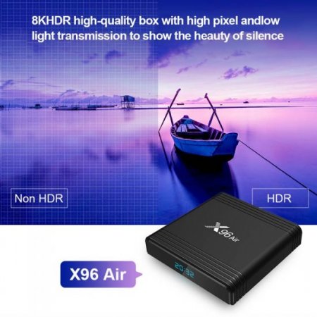 X96 Air Android 9.0 TV BOX Smart X96 Air Amlogic S905X3 2.4G&5G Dual Wifi 1000M Set Top Box PK X96 mini hk1max H96MAX
