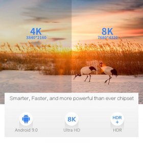 X96 Max Plus Android 9.0 smart tv box 4GB 32GB 64GB Support 2.4G/5G Wifi Amlogic S905X3 Quad Core media player 8K set top box ship from france