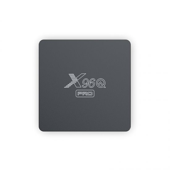 X96Q Pro Android 10.0 TV BOX Allwinner H313 Quad Core 2.4G&5Ghz Dual Band-wifi Media Player 4K Smart TV Set top Box PK X96 Q