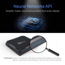 X96 Max Plus Android 9.0 smart tv box 4GB 32GB 64GB Support 2.4G/5G Wifi Amlogic S905X3 Quad Core media player 8K set top box ship from france