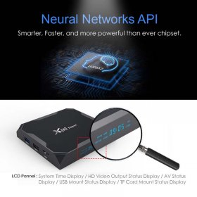 X96 Max Plus Android 9.0 smart tv box 4GB 32GB 64GB Support 2.4G/5G Wifi Amlogic S905X3 Quad Core media player 8K set top box ship from france