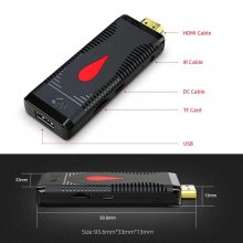 X96S400 TV Stick Android 10.0 Smart TV Box 4K Allwinner H313 2GB 16GB Media Player 2.4G WiFi Set Top Box france shipping X96 S400 Mini TV france VS X96S